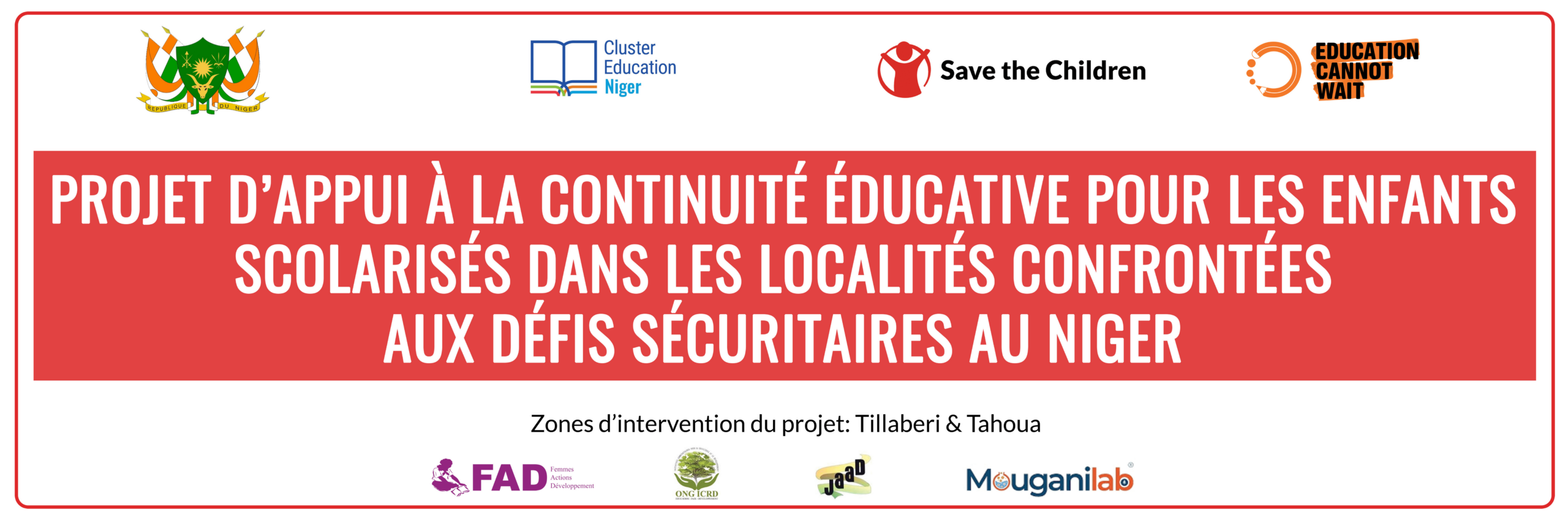 You are currently viewing Un engagement fort pour l&rsquo;éducation des enfants confrontées aux défis sécuritaires dans les régions de Tahoua et Tillabéri